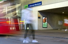 Livesystems-Screens neu auf BLS-Bahnhöfen