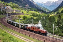 SBB Historic Ce 6/8 II 14253 «Krokodil» mit Defekt – Erlebniszug «San Gottardo» musste abgeschleppt werden