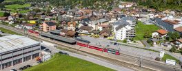 Ersatzneubau am RhB-Bahnhof Schiers