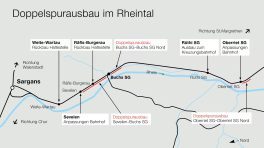 Die SBB führt den Halbstundentakt im St. Galler Rheintal wie geplant ab Dezember 2024 ein