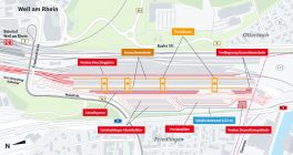 Deutsche Bahn will Umschlagbahnhof in Basel-Weil am Rhein erweitern