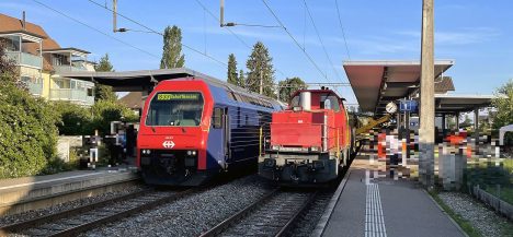 Bahnhof Henggart: Bahnunfall fordert keine Verletzten [aktualisiert]