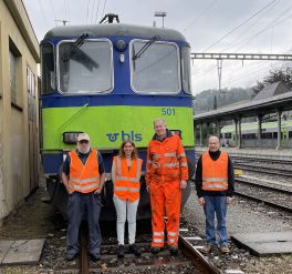 Re 4/4 II 11110 neu beim Verein Extrazug.ch in Langnau i. E.