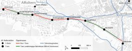 Bauprojekt Tram Zürich Affoltern nimmt weiter Fahrt auf