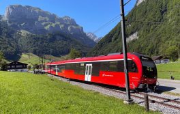 Wasserauen: Verkehrsunfall zwischen Auto und ABe 4/12 1001 der AB fordert drei Verletzte