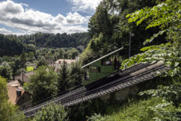 125 Jahre Standseilbahn Freiburg: Bergfahrt in zwei Minuten