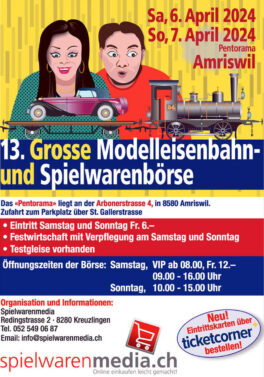 13. Spielzeug Auto und Modelleisenbahn Börse in Amriswil TG