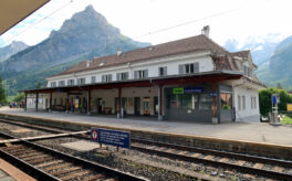 BLS baut Bahnhof Kandersteg um