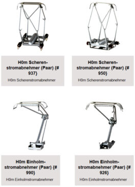 SOMMERFELDT verkauft Stromabnehmer für BEMO-Fahrzeuge neu direkt