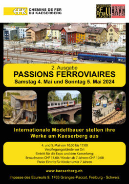 Kaeserberg: «PASSIONS FERROVIAIRES»