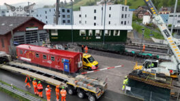 WR 825 von ZB Historic: Spektakulärer Abflug in Alpnachstad