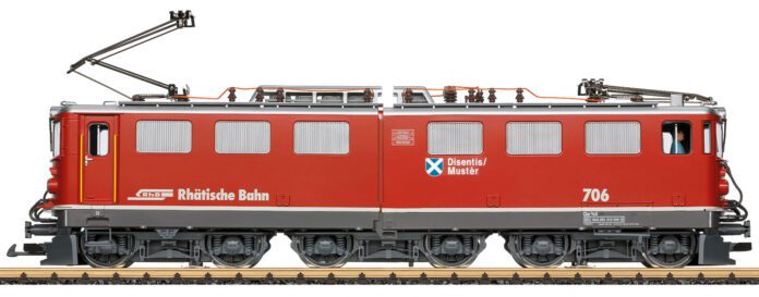 022065 LGB rote RhB Ge 66 II 706 Disentis Muster_Maerklin_2024