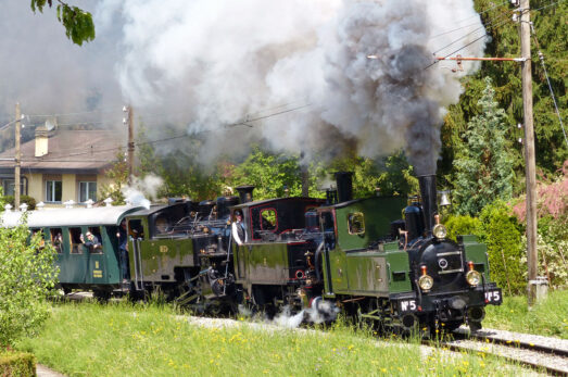 Museumsbahn Blonay-Chamby: Schweizer Dampffestival 2024