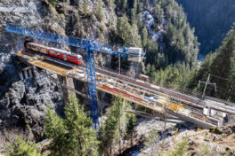 Neubau des Castielerviadukts: Bahnersatzbusse auf der Arosalinie