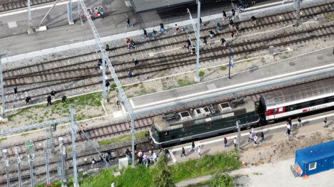 Bahnhof Wil: Rivalisierende Fussball-Fanlager im Gleisfeld