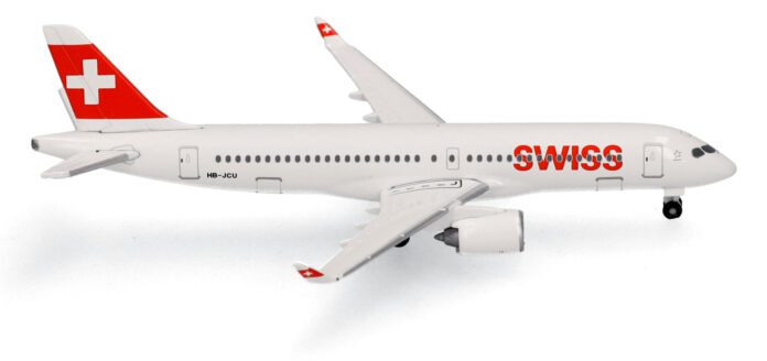 532877-001 1 500 Swiss Airbus A220-300 HB-JCU Davos_Herpa_7 24