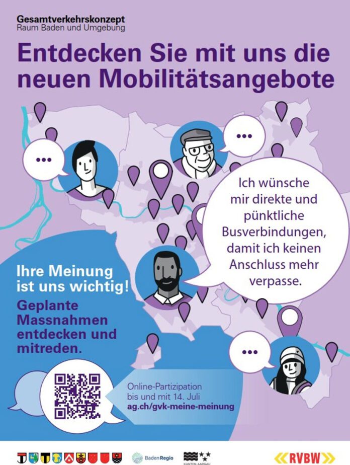 Plakat Gesamtverkehrskonzept Raum Baden Umgebung_Kanton Aargau_6 24