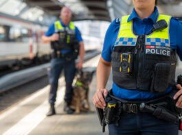 Transportpolizei mit Bodycam_SBB CFF FFS_2024