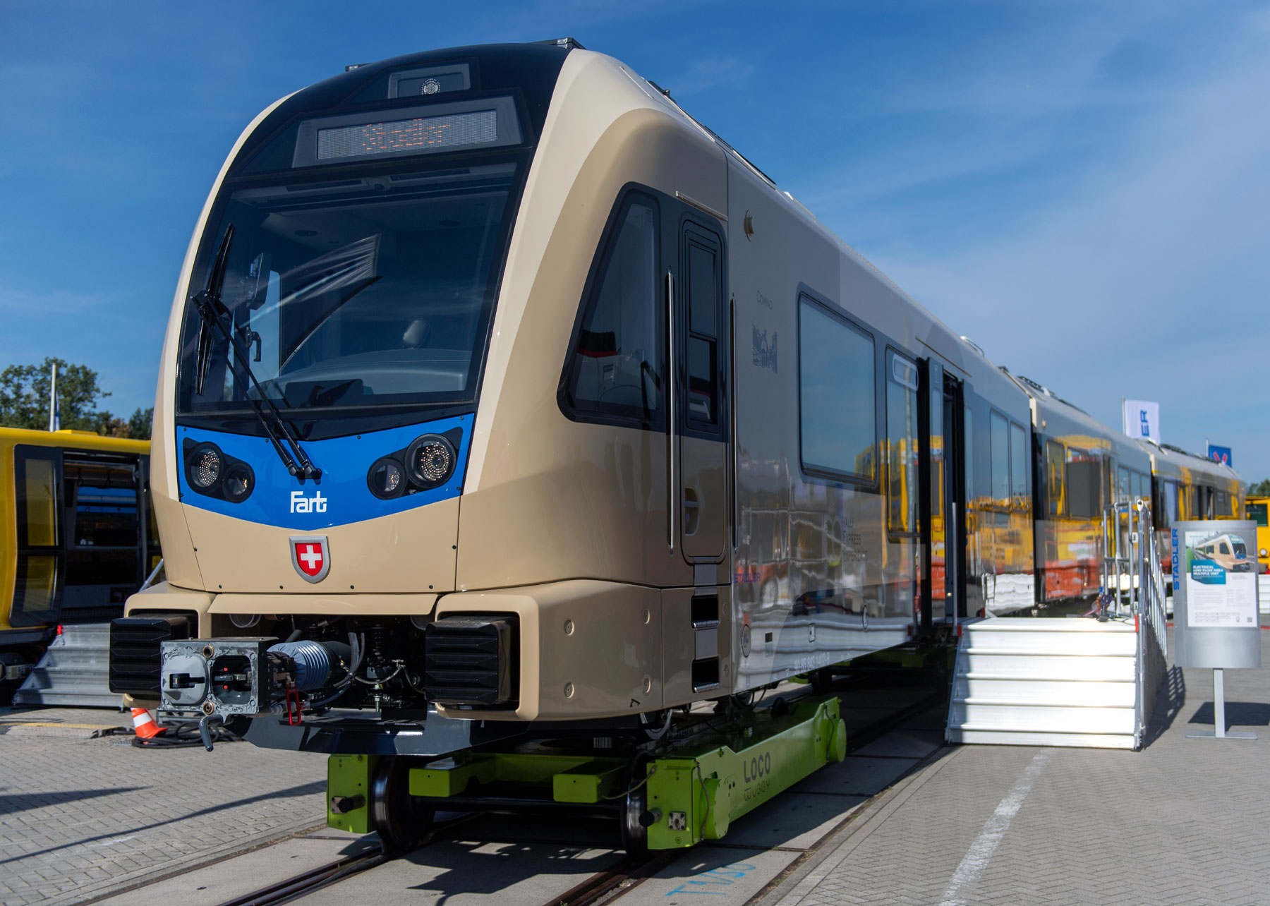 FART Meterspur Triebzug Schweiz Italien Innotrans 1_Stadler_23 9 24