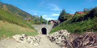 Zentralbahn Aufraeumarbeiten Brienz Tunnel_ZB_10 9 24