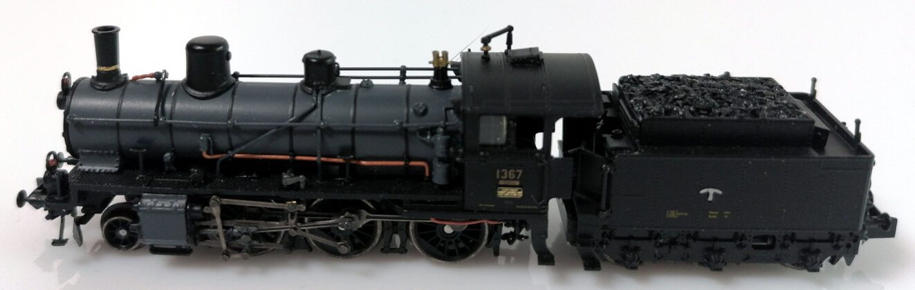 Aare Valley Models N SBB Historic B 34 1367_Sandro Hartmeier_12 10 24