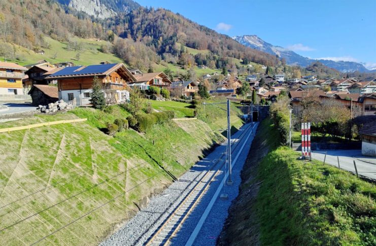 Strecke Meiringen Interlaken offen fertiges Trassee_ZB_14 11 24