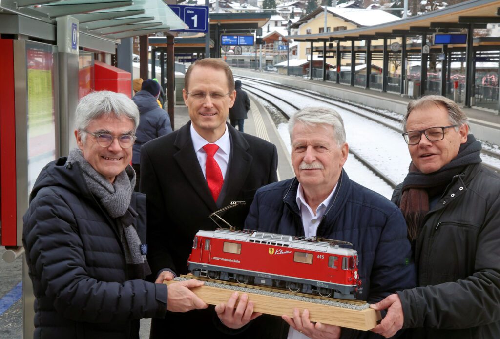 Bahnhoefe Praettigau Abschluss Bauarbeite 1_swiss-image ch Andy Mettler