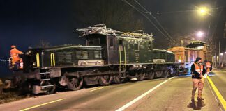 historische Schienenfahrzeuge Abtransport Be 68 II 13254_SBB Historic_21 1 25