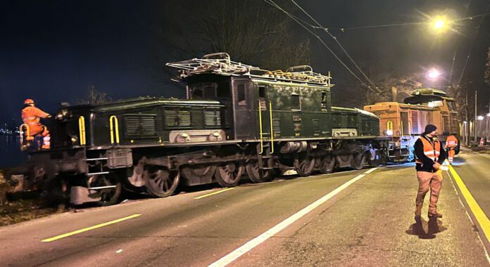 historische Schienenfahrzeuge Abtransport Be 68 II 13254_SBB Historic_21 1 25