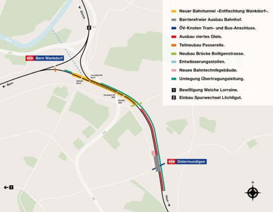 Wankdorf Ostermundigen Projektteile Uebersicht_SBB CFF FFS_2025